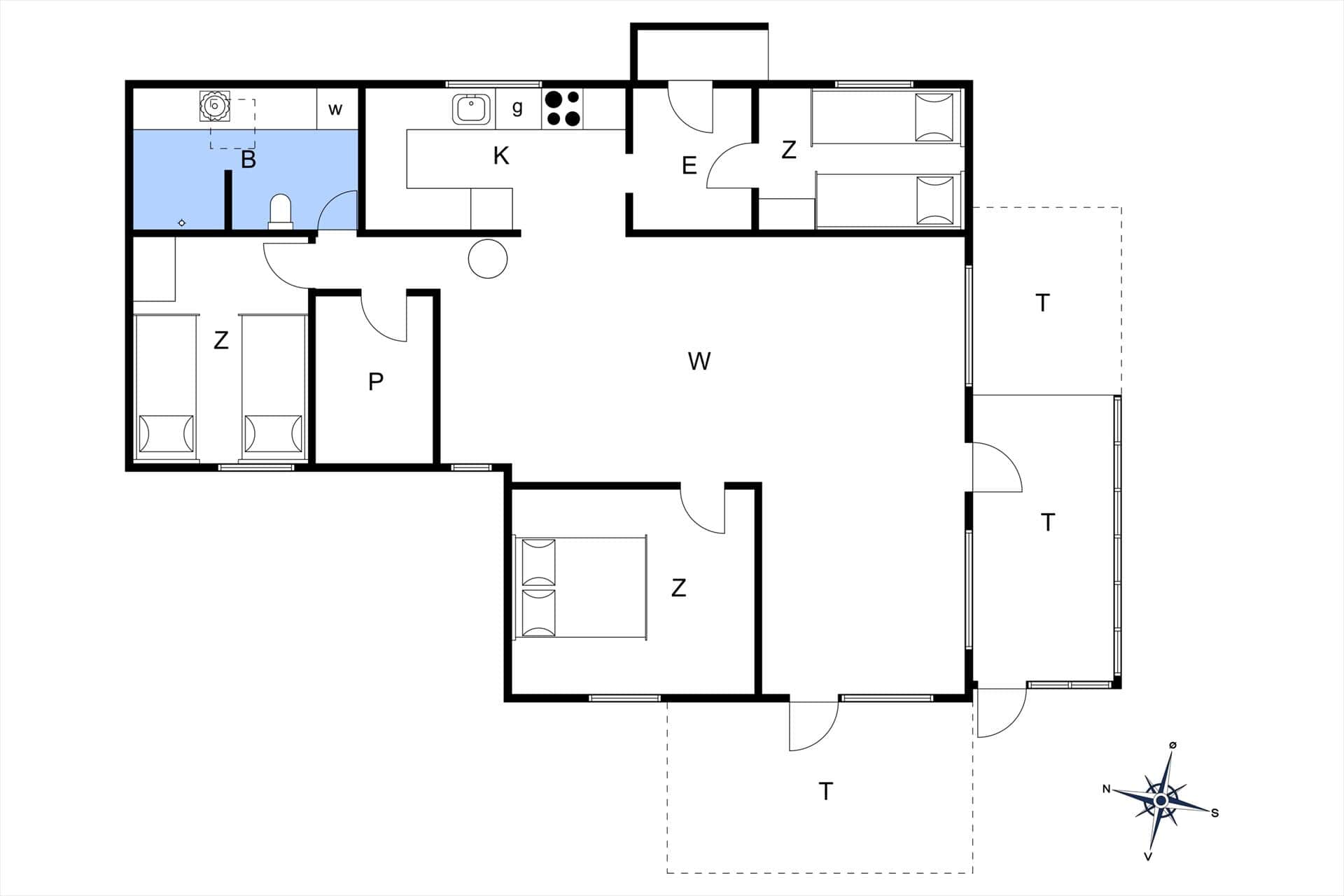 Interior 20-10 Holiday-home 3506, Midtvej 8, DK - 3730 Nexø