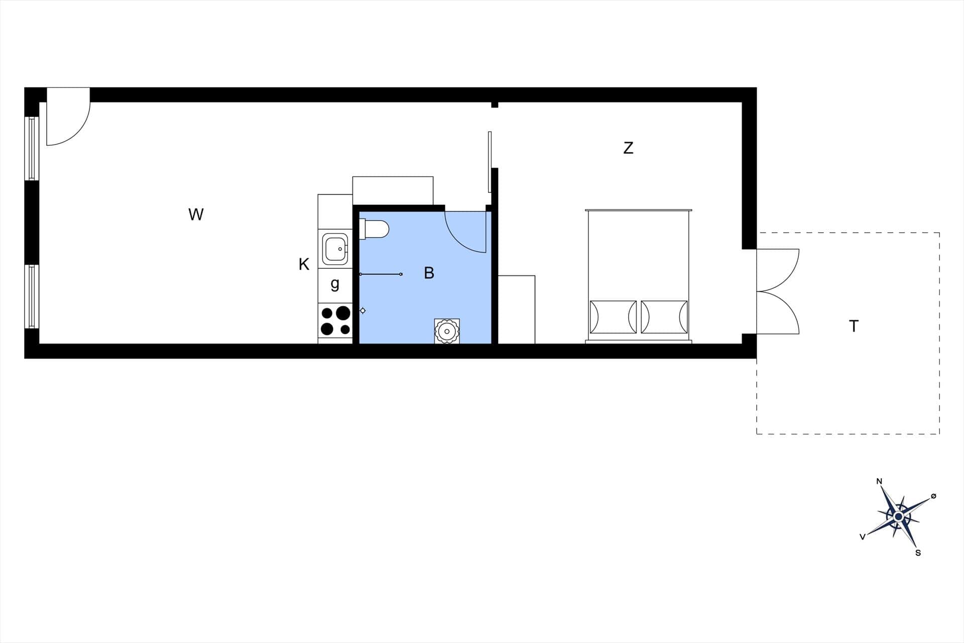 Interieur 17-10 Vakantiehuis 5641, Kirkevej 10, DK - 3760 Gudhjem