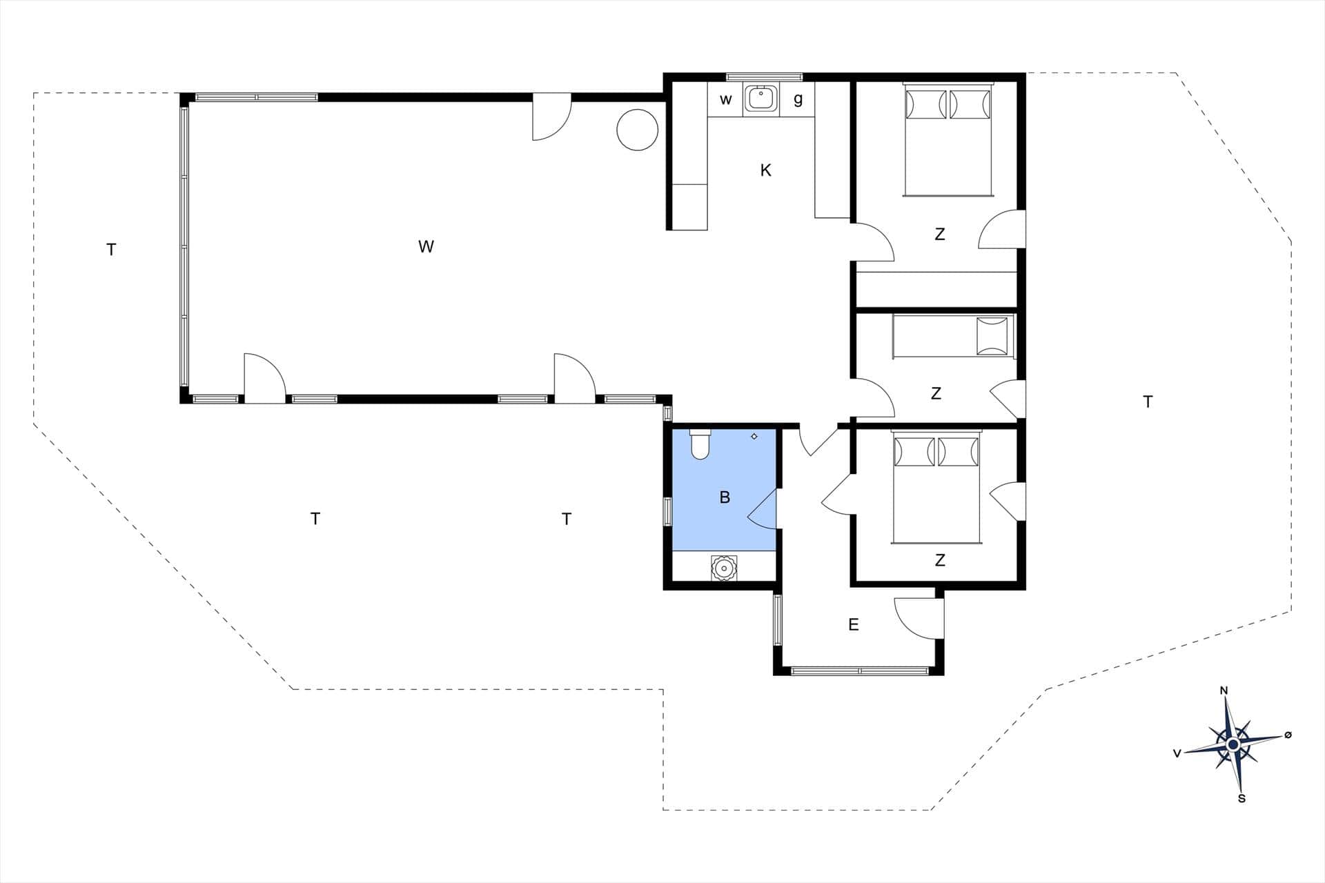 Interior 28-176 Holiday-home BL1483, Ved Skoven 25, DK - 9492 Blokhus
