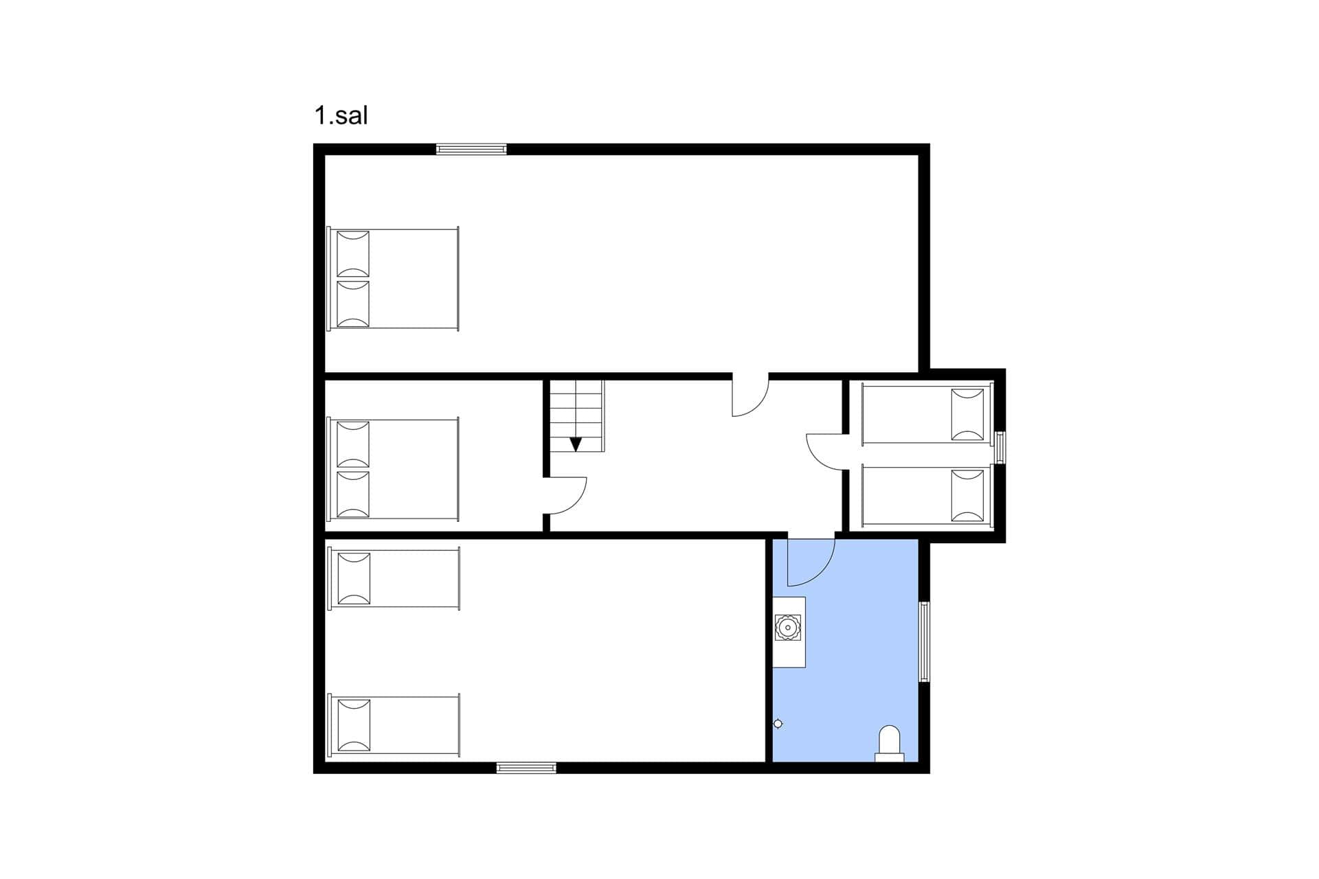 Interior 9-3 Holiday-home M66281, Landevejen 156, DK - 5883 Oure
