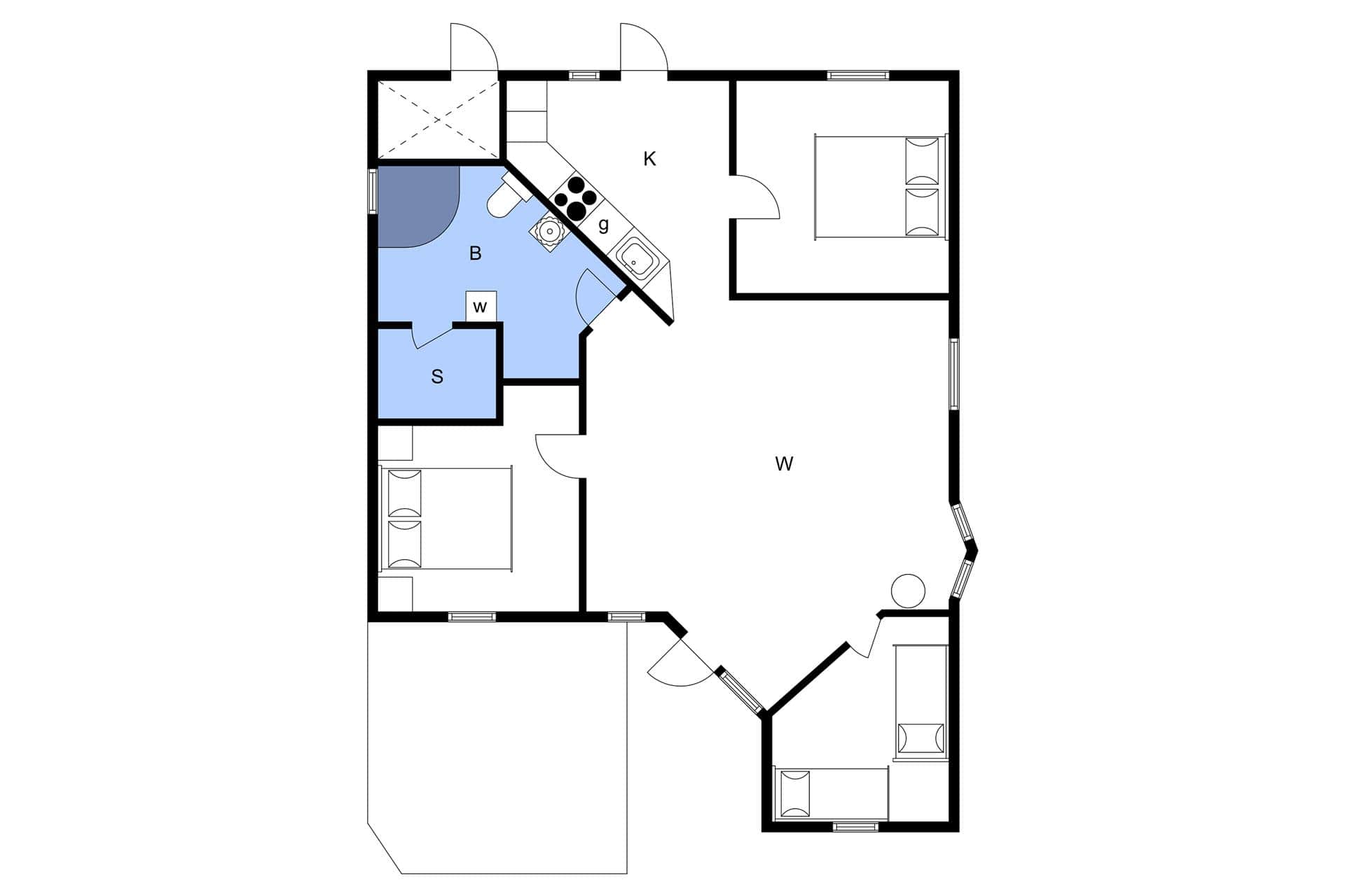 Interior 21-3 Holiday-home M64221, Antaresvej 13, DK - 5500 Middelfart