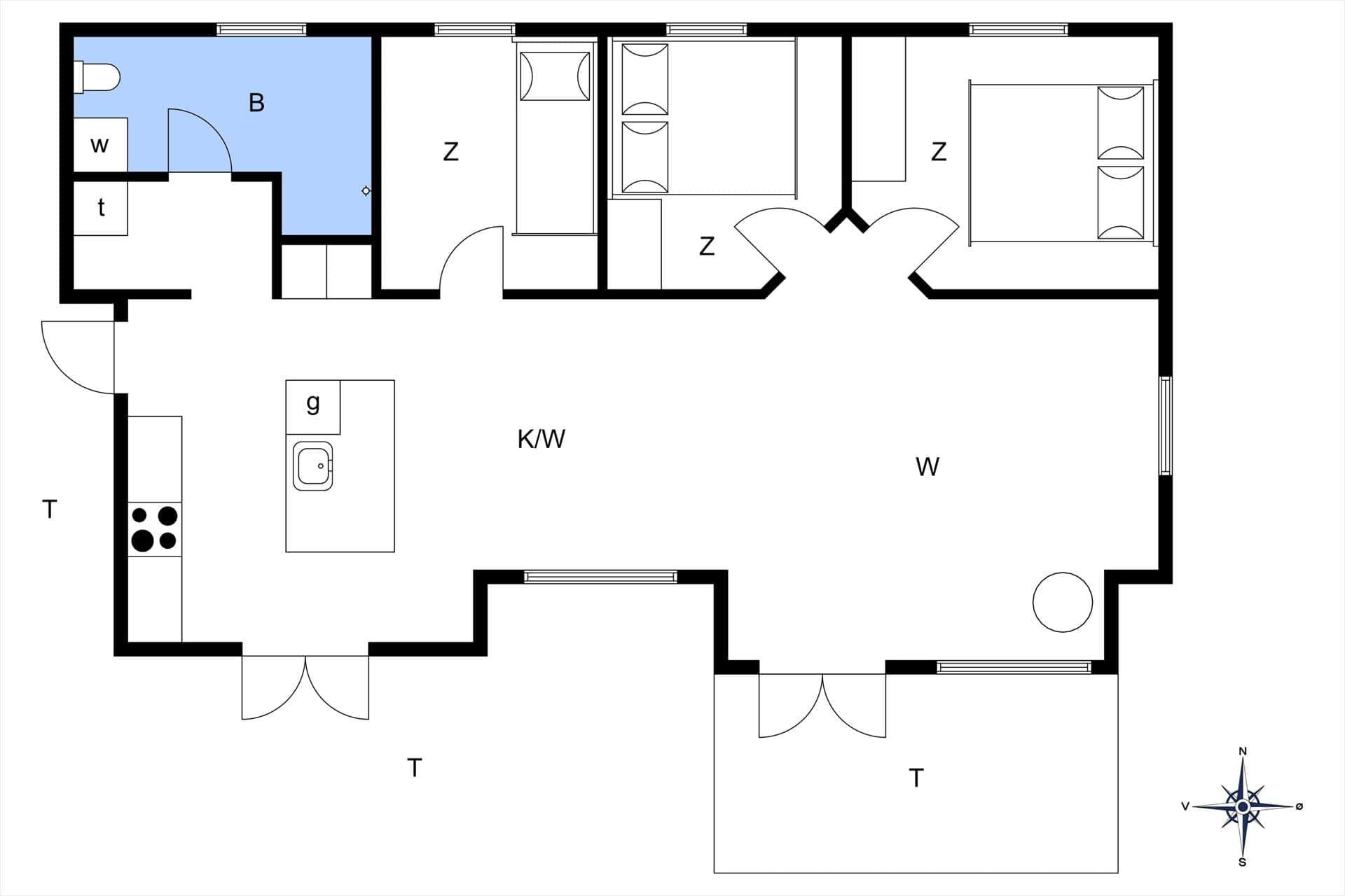 Interior 19-174 Holiday-home M247, Bøtø Møllevej 6, DK - 4873 Væggerløse