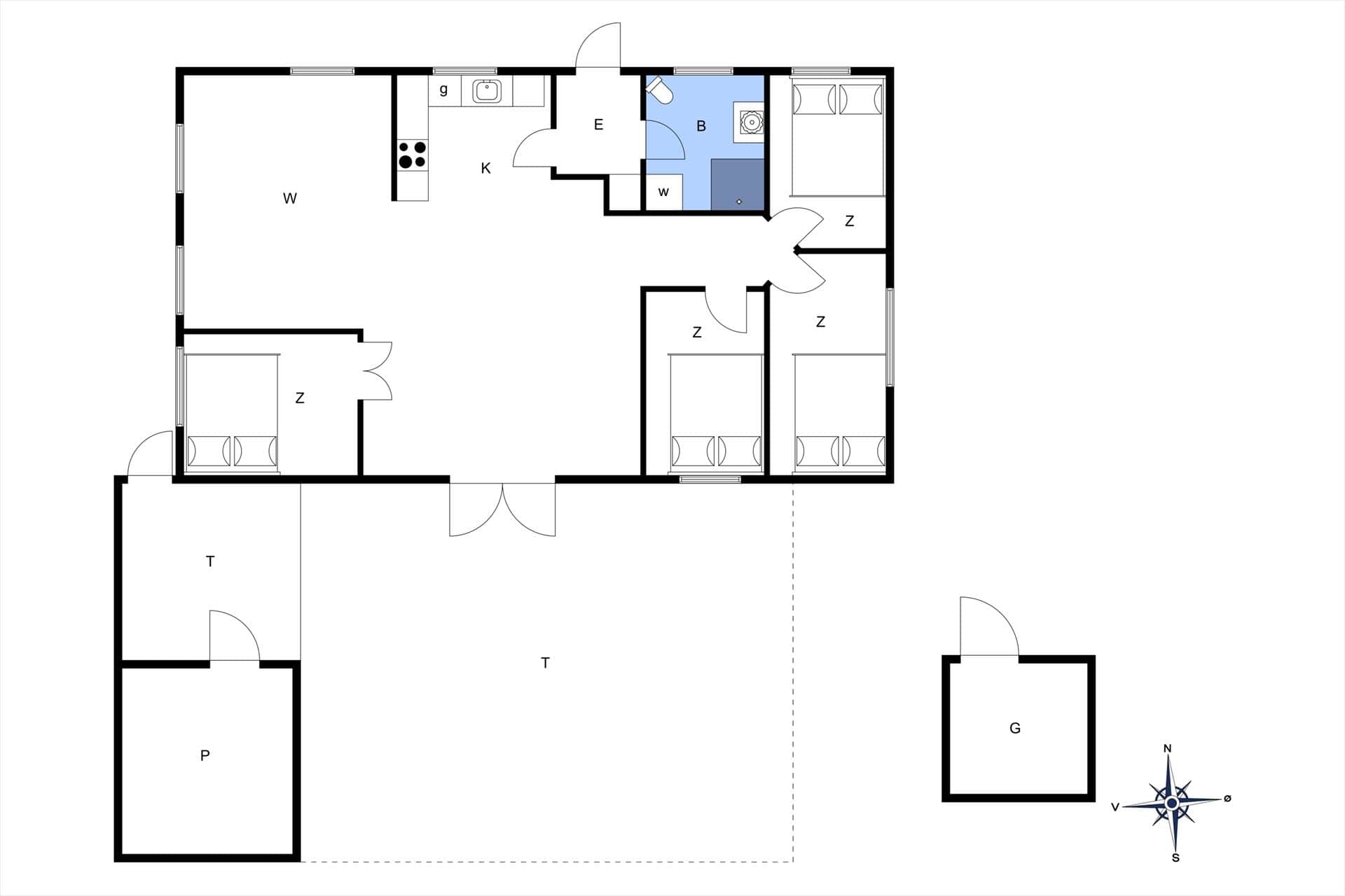 Interieur 25-20 Vakantiehuis 385, Charlottevej 11, DK - 7673 Harboøre