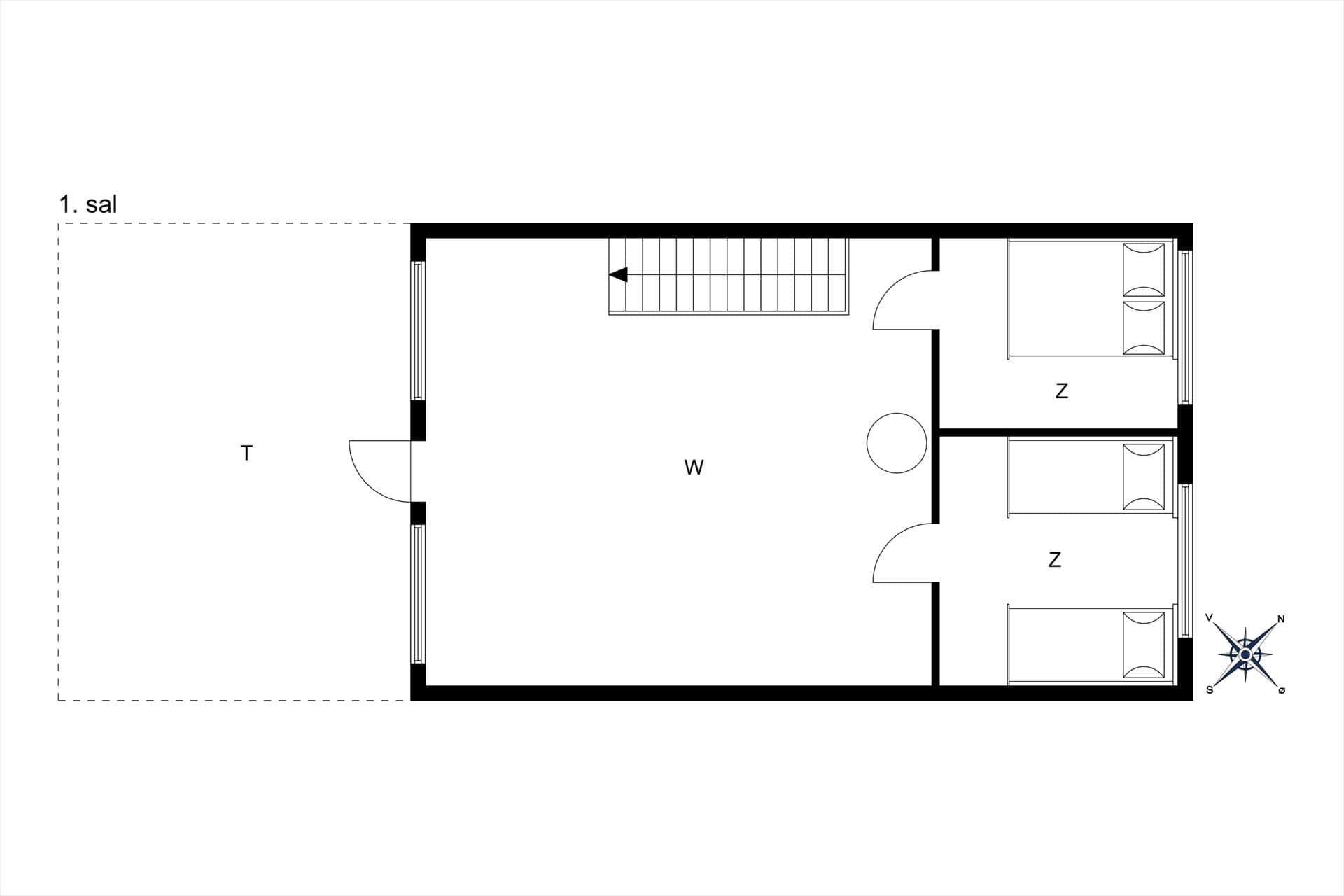 Interior 30-22 Holiday-home C11503, "AN-MAJA", Molen 11, DK - 6893 Hemmet