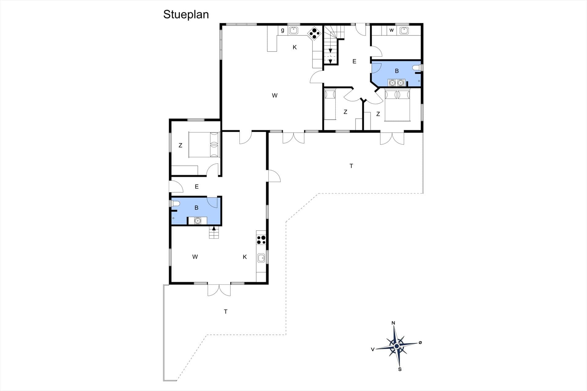 Indretning 26-13 Sommerhus 1017, Hvidbakken 17, DK - 7700 Thisted