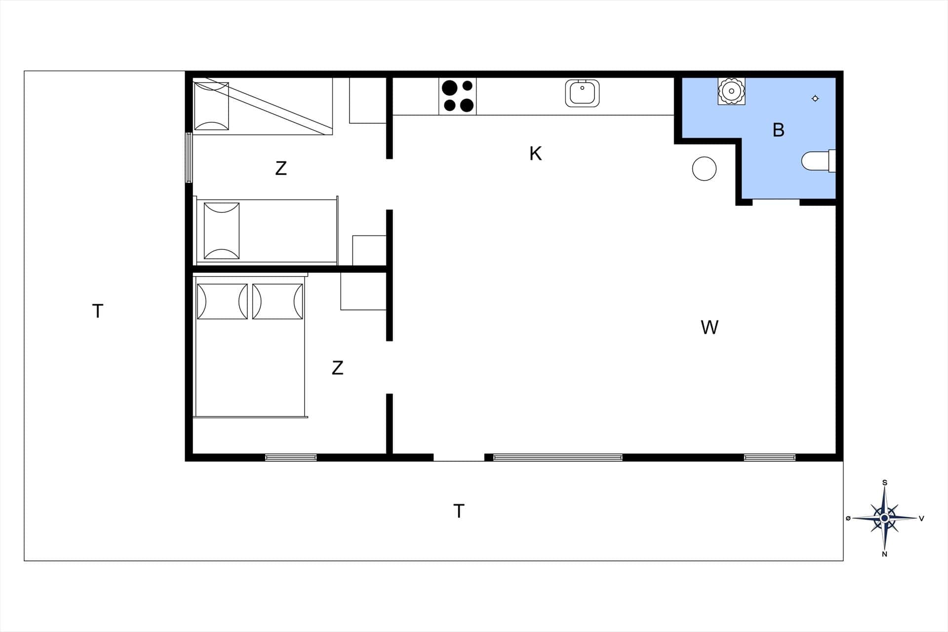 Interior 28-4 Holiday-home 506, Vesterledvej 1, DK - 6960 Hvide Sande