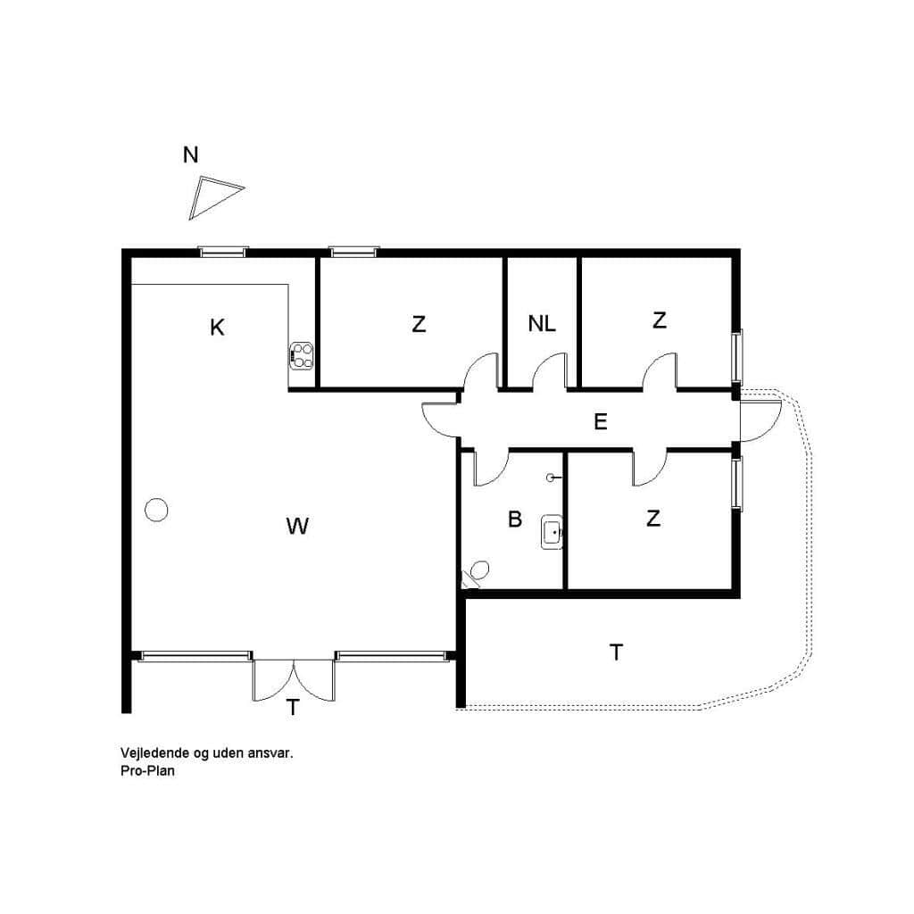 Interieur 18-125 Vakantiehuis 423, Lyngbovej 7, DK - 6854 Henne