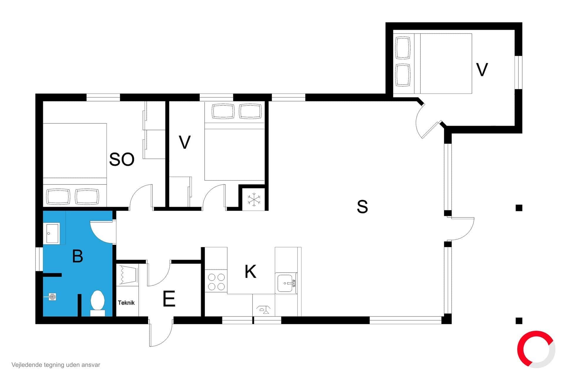 Interior 1-170 Holiday-home 20409, Nylandsvej 21, DK - 8305 Samsø