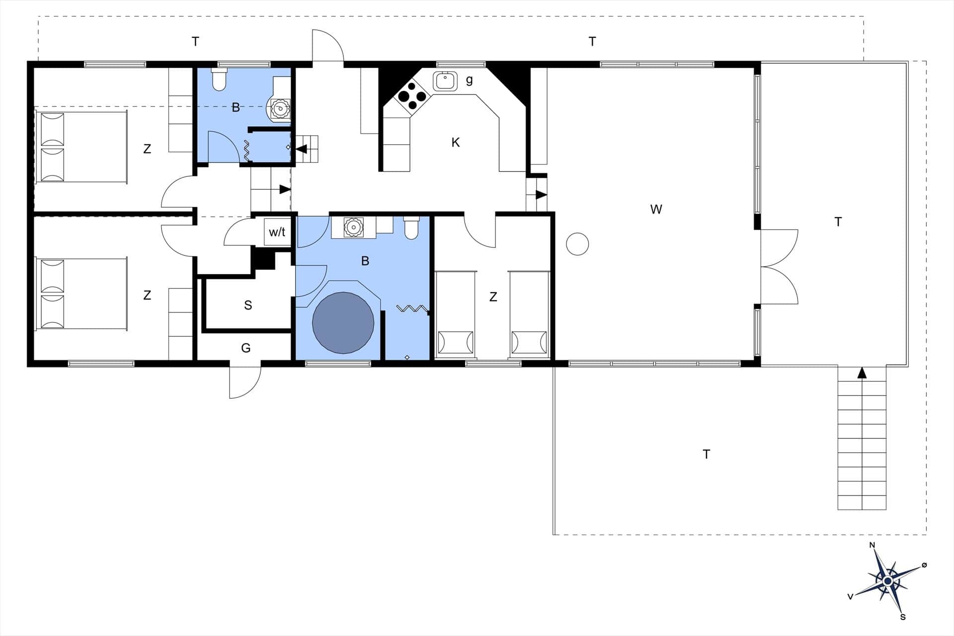 Interieur 20-23 Vakantiehuis 84218, Koravej 21, DK - 8400 Ebeltoft