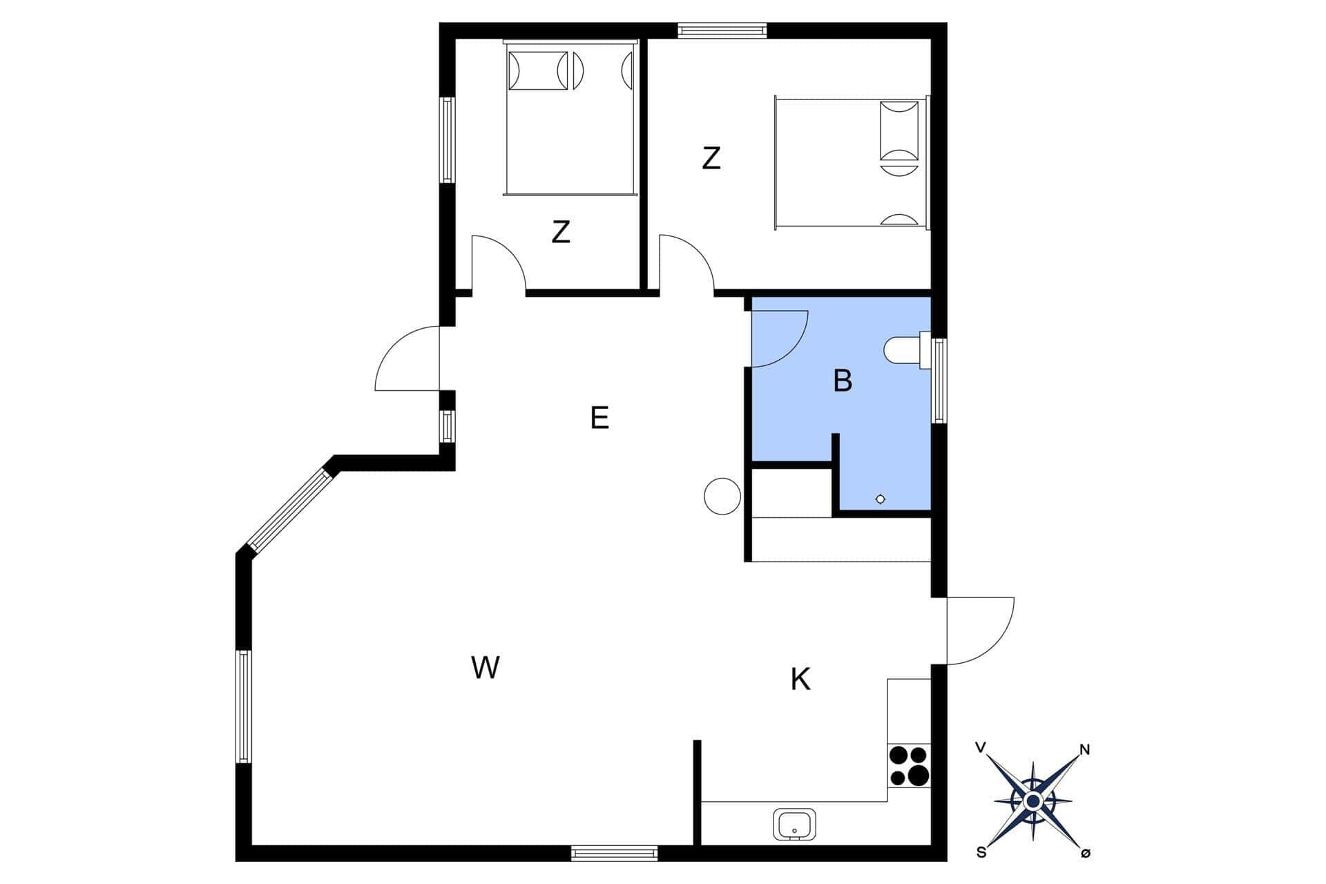 Interior 6-22 Holiday-home C11183, Bork Hytteby 13, DK - 6893 Hemmet