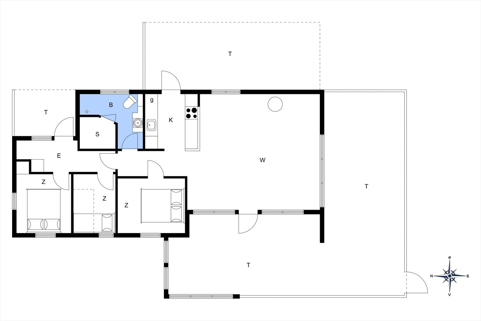 Interieur 35-4 Vakantiehuis 509, Vinterlejevej 67, DK - 6960 Hvide Sande