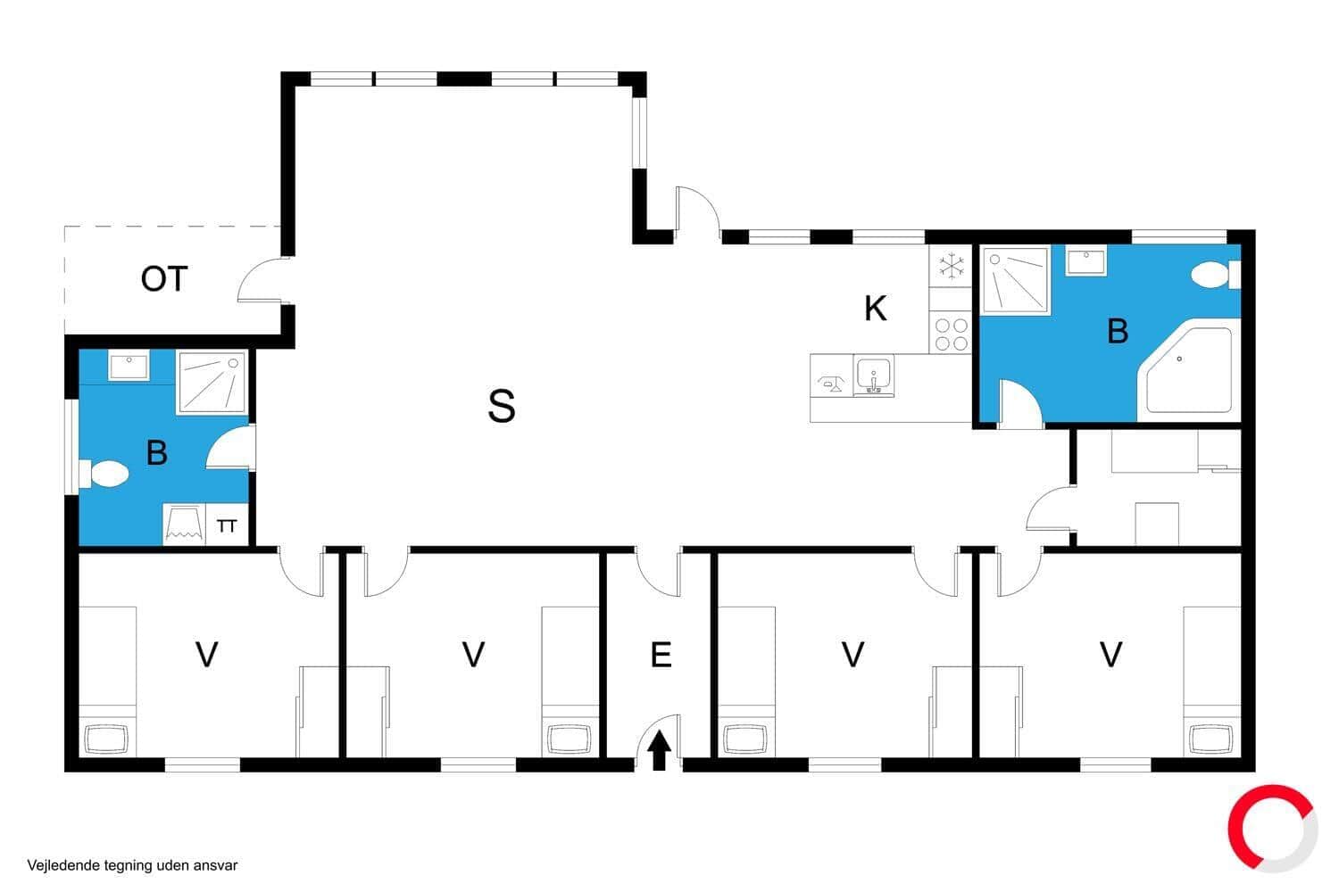 Interior 31-23 Holiday-home 84101, Klokkegrund 8, DK - 8400 Ebeltoft