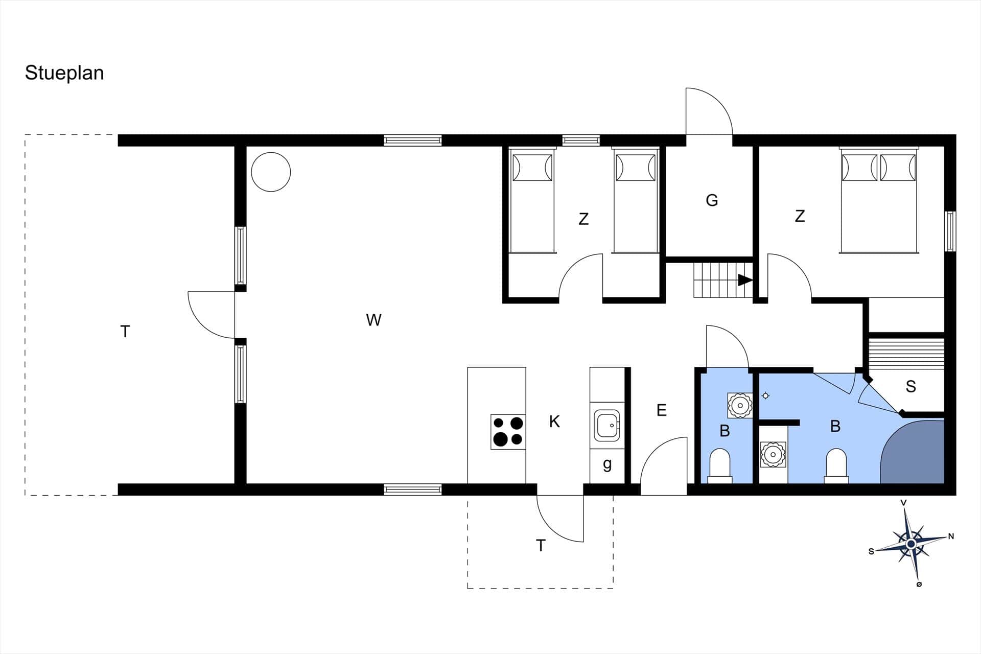 Interieur 34-4 Vakantiehuis 5537, Vesterledvej 14, DK - 6960 Hvide Sande