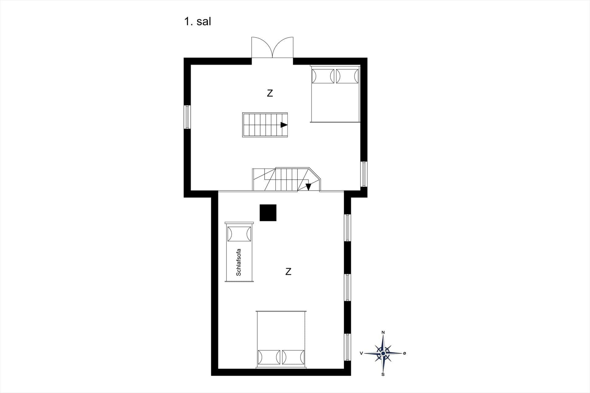 Interieur 19-10 Vakantiehuis 5636, Sdr. Aarsdalevej 4, DK - 3730 Nexø