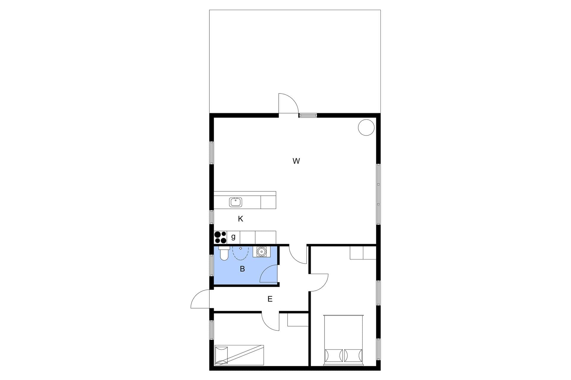 Interior 3-3 Holiday-home M66474, Hvidkløveren 9, DK - 5390 Martofte