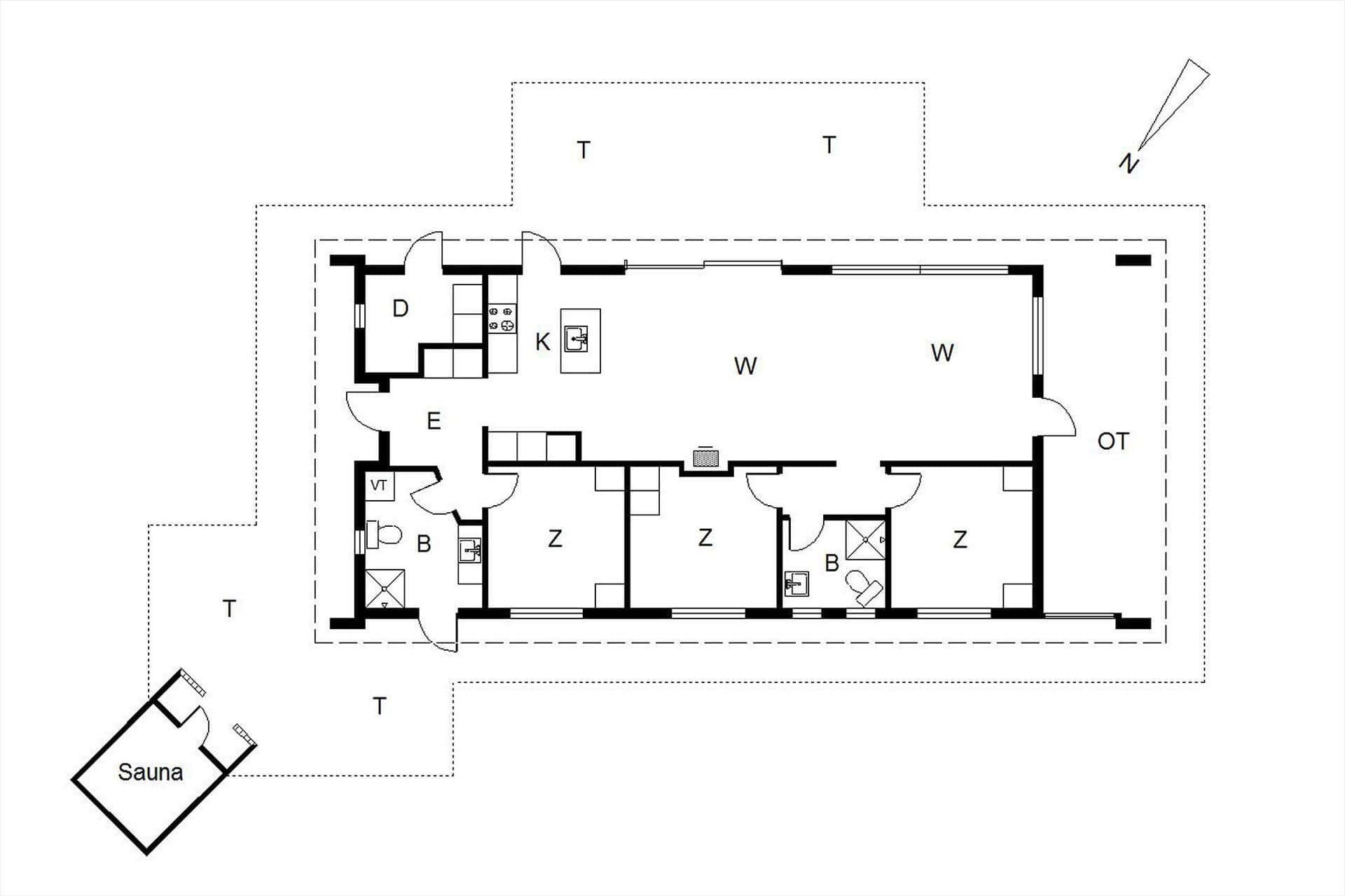 Interieur 46-125 Vakantiehuis 536, Bekkasinvej 4, DK - 6854 Henne