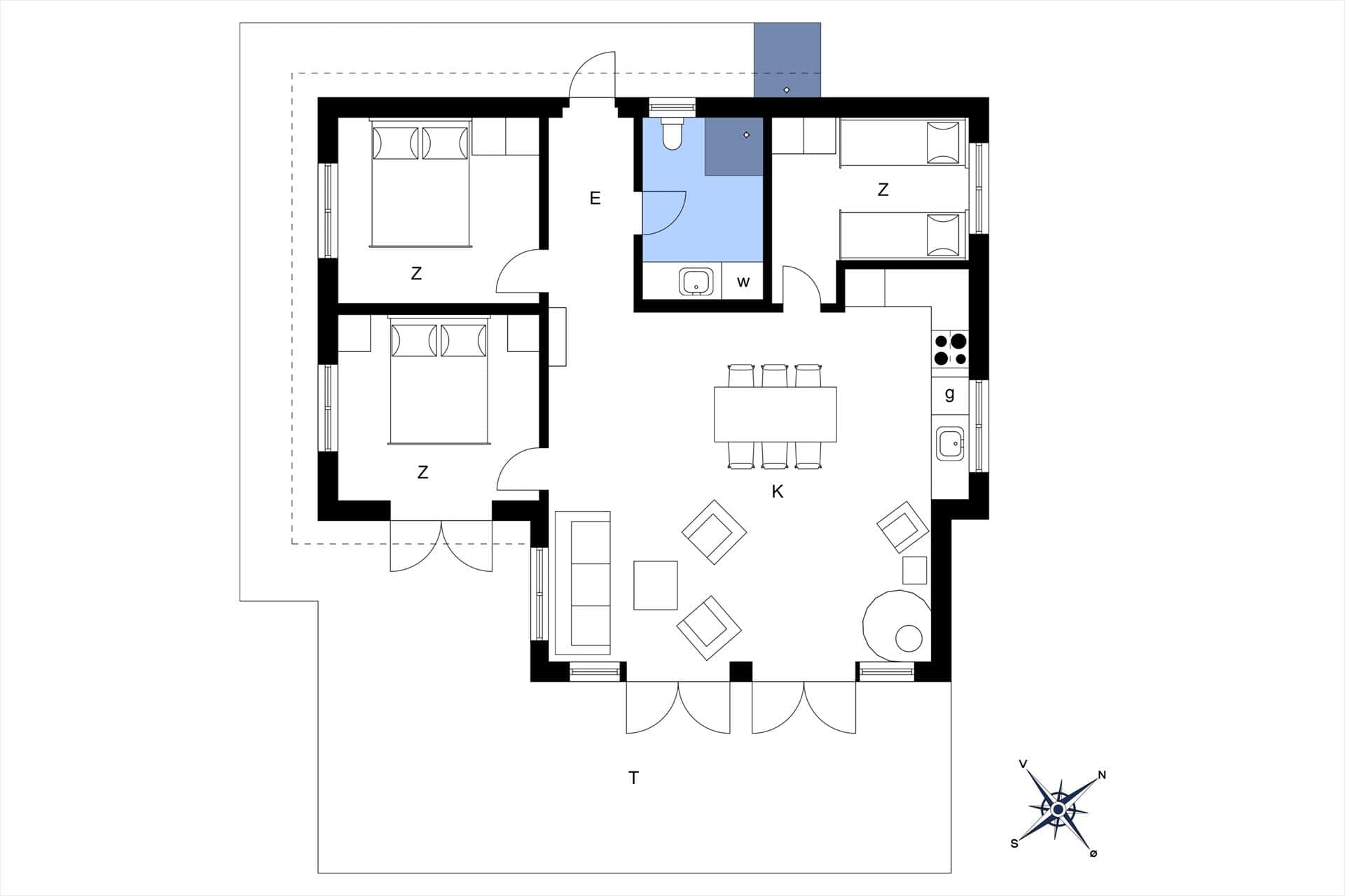 Interieur 32-176 Vakantiehuis BL1324, Pirupshvarrevej 101, DK - 9492 Blokhus