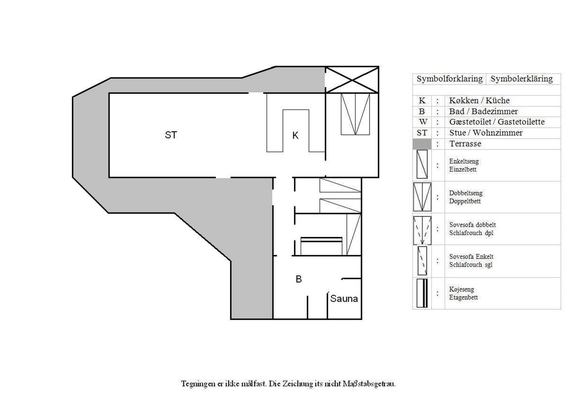 Innenausstattung 6-3 Ferienhaus M64366, Irisvej 7, DK - 5464 Brenderup Fyn