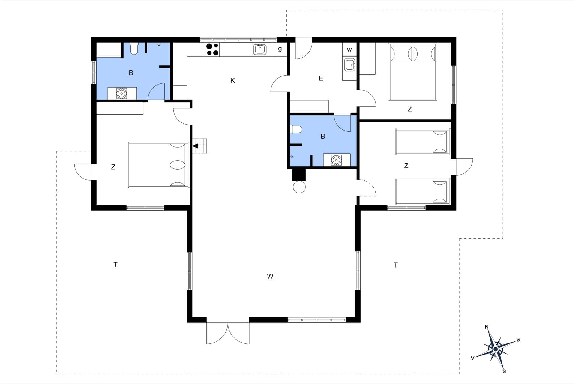 Interieur 61-173 Vakantiehuis BV351, Contortavej 3, DK - 6857 Blåvand