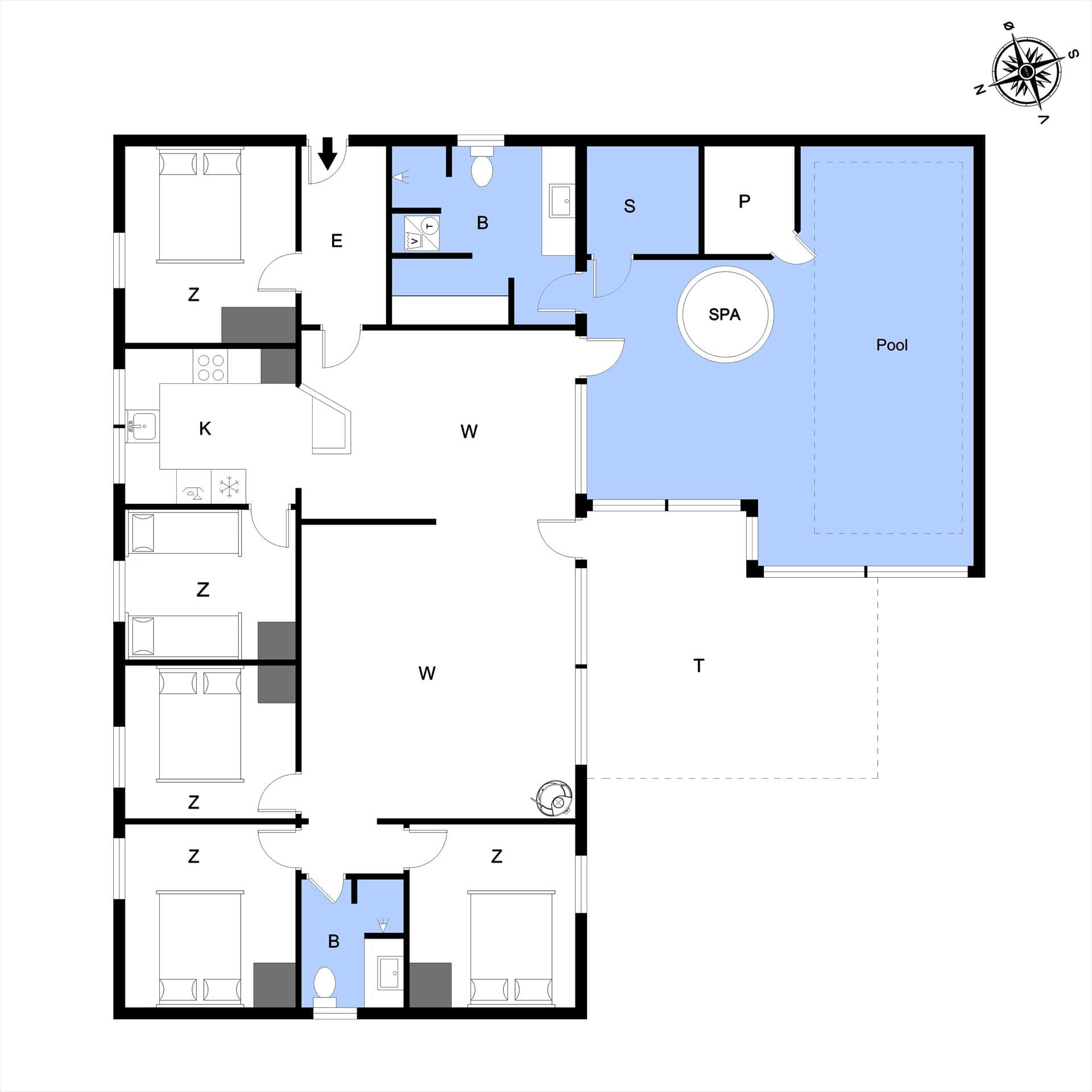 Interieur 43-173 Vakantiehuis BV272, Solsiden 48, DK - 6857 Blåvand