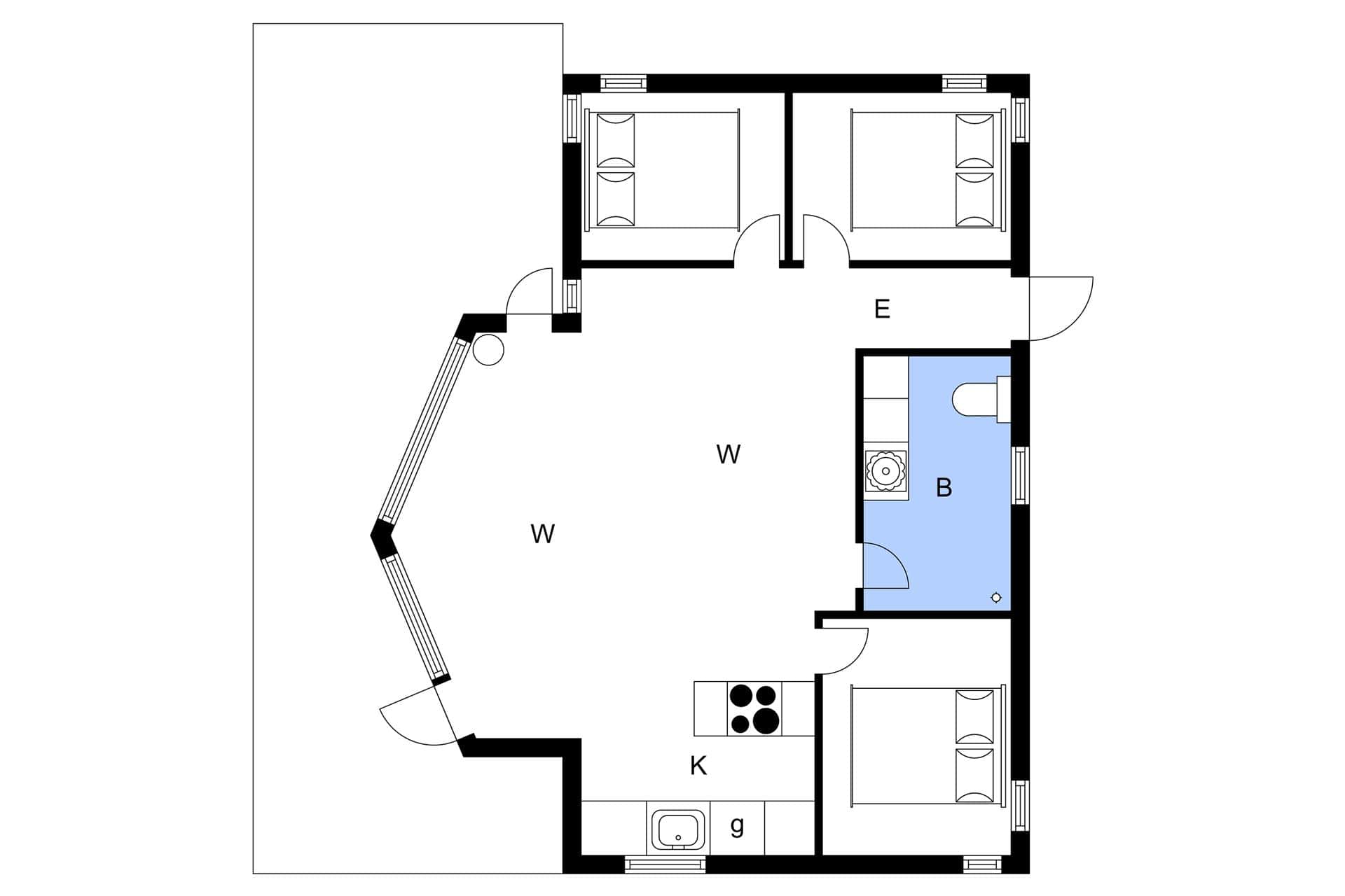 Interior 4-3 Holiday-home L16114, Elisesvej 19, DK - 9670 Løgstør