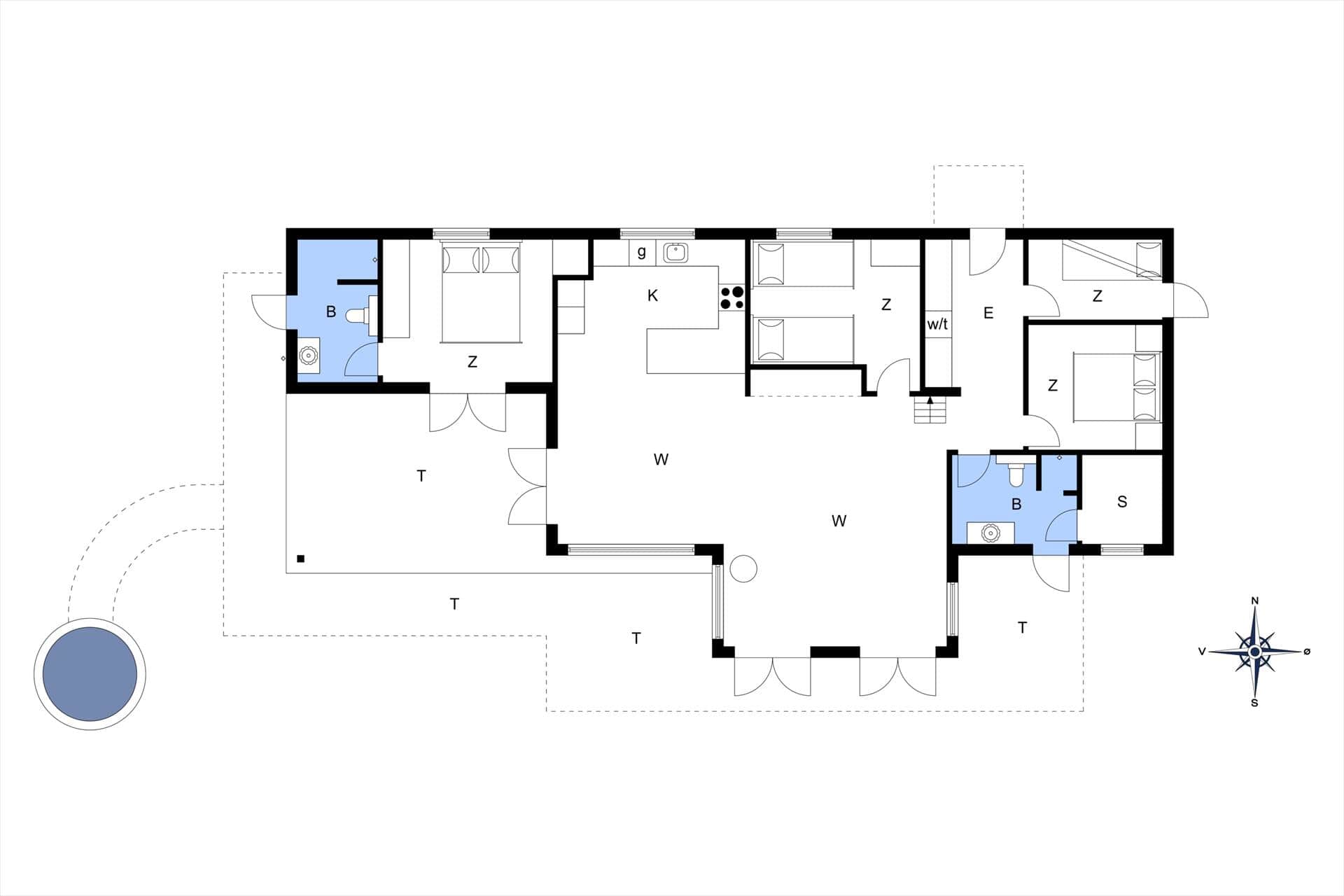 Interieur 25-176 Vakantiehuis BL1285, Graabakken 43, DK - 9493 Saltum