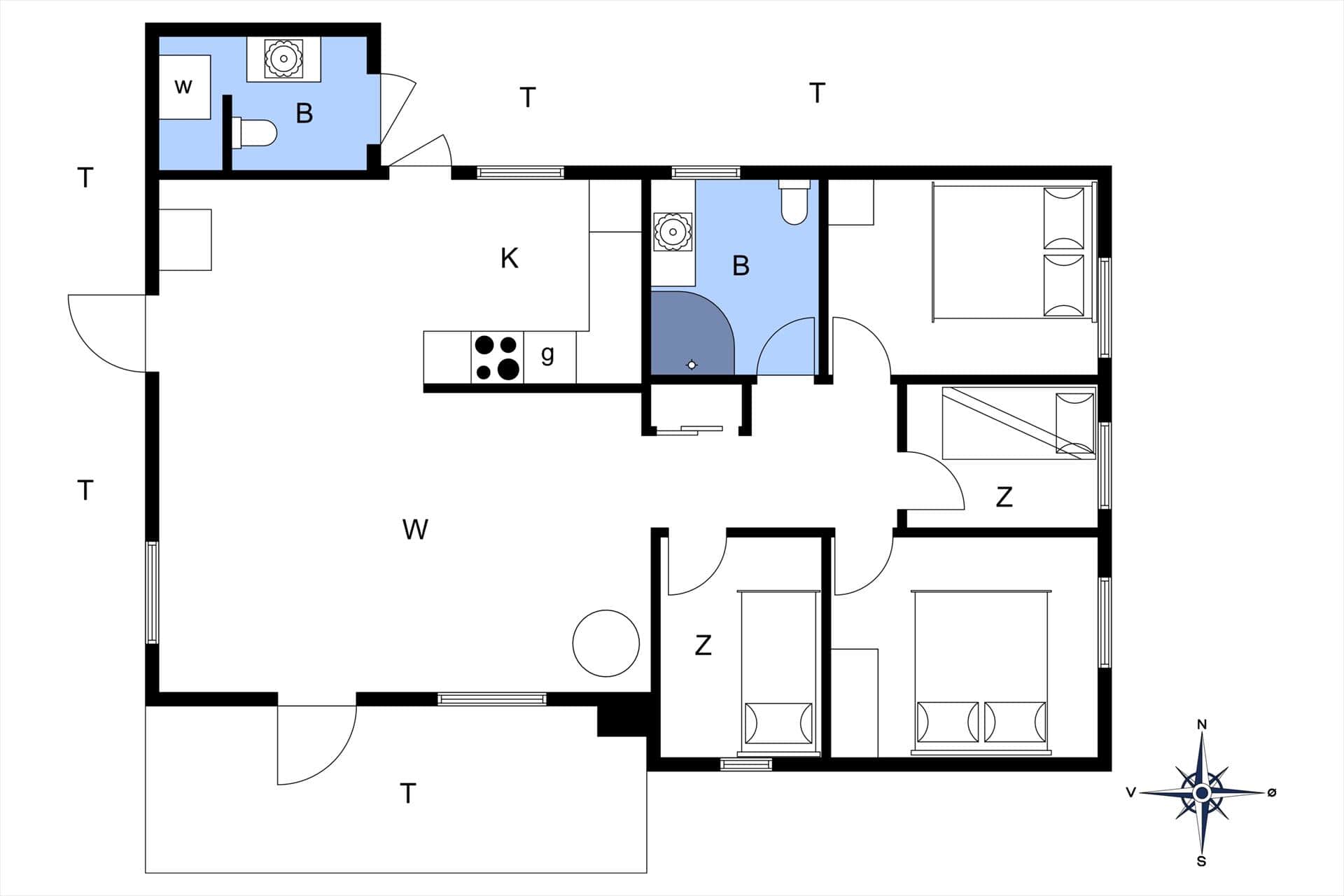 Interior 18-174 Holiday-home M352, Pebertrævej 1, DK - 4873 Væggerløse