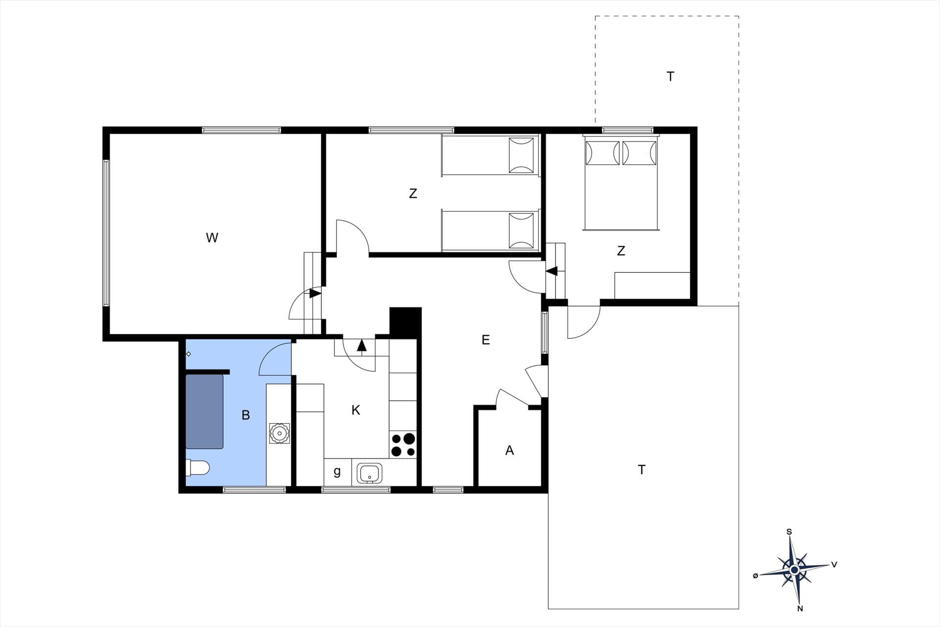 Interior 22-4 Holiday-home 8815, Firkløvervej 4, DK - 6960 Hvide Sande