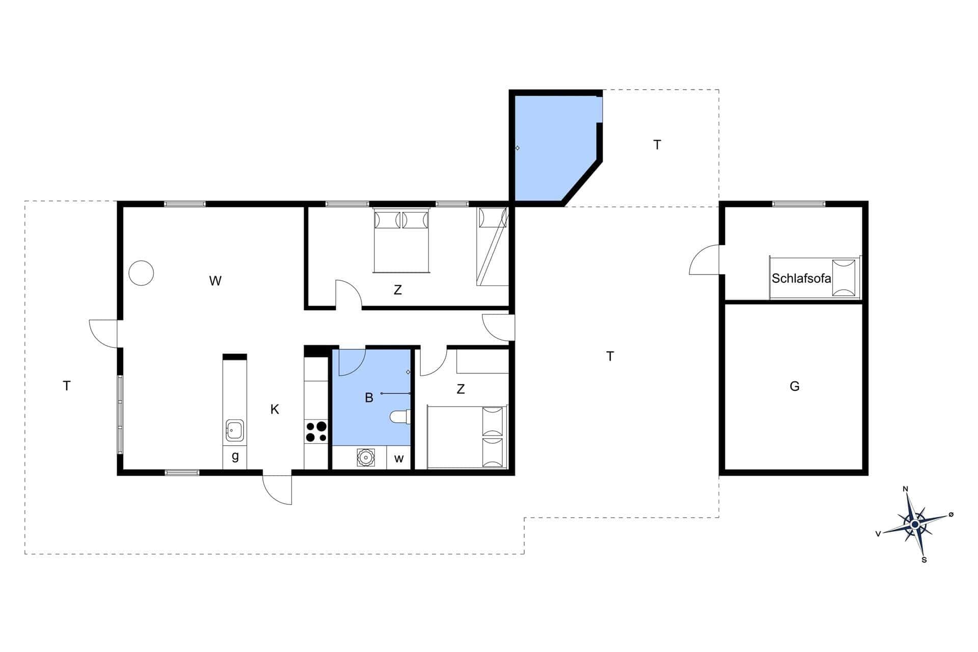 Interieur 30-176 Vakantiehuis BL1666, Vikingebanke 5, DK - 9493 Saltum