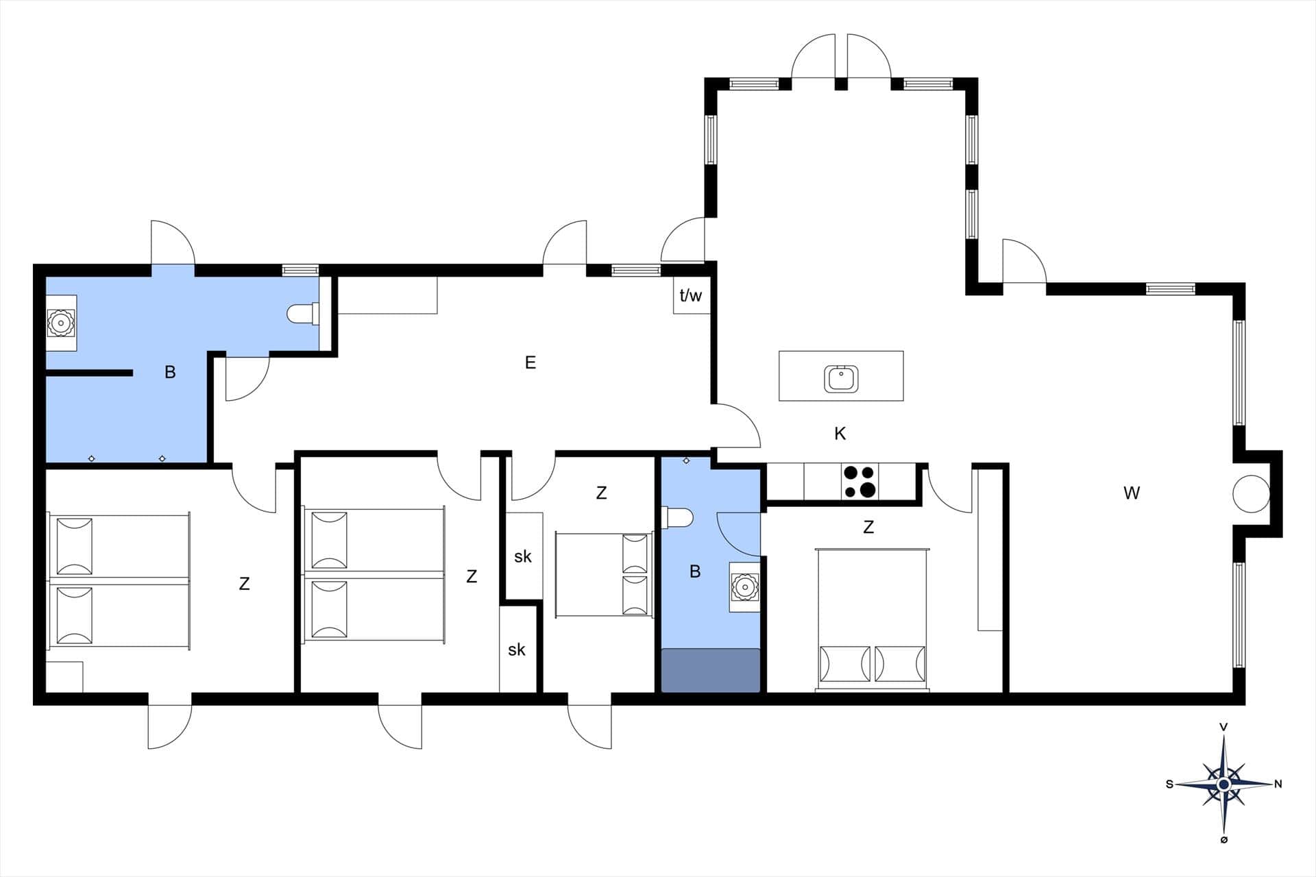 Interieur 37-168 Vakantiehuis 1159, Anders Juhls Vej 13, DK - 6950 Ringkøbing