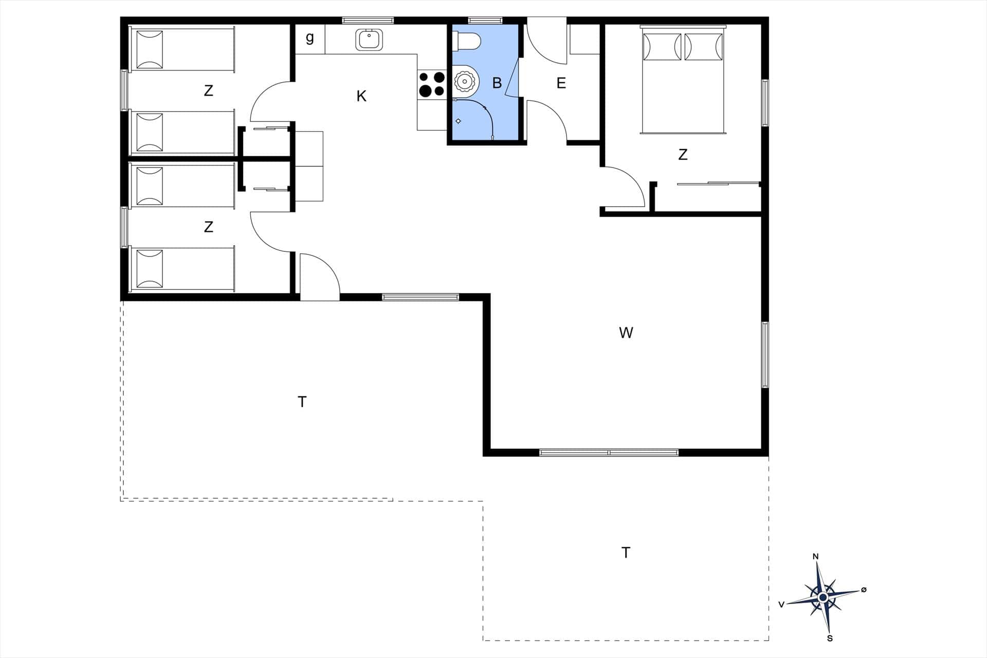 Interior 19-10 Holiday-home 1469, Lyngvejen 35, DK - 3720 Aakirkeby