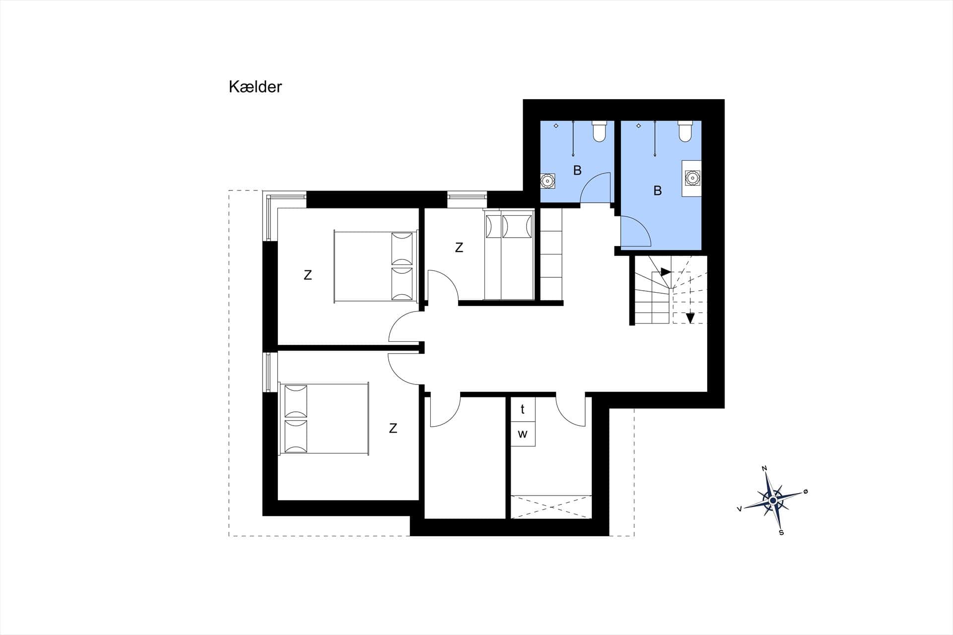 Innredning 25-177 Feirehus LK1888, Annettevej 6, DK - 9480 Løkken