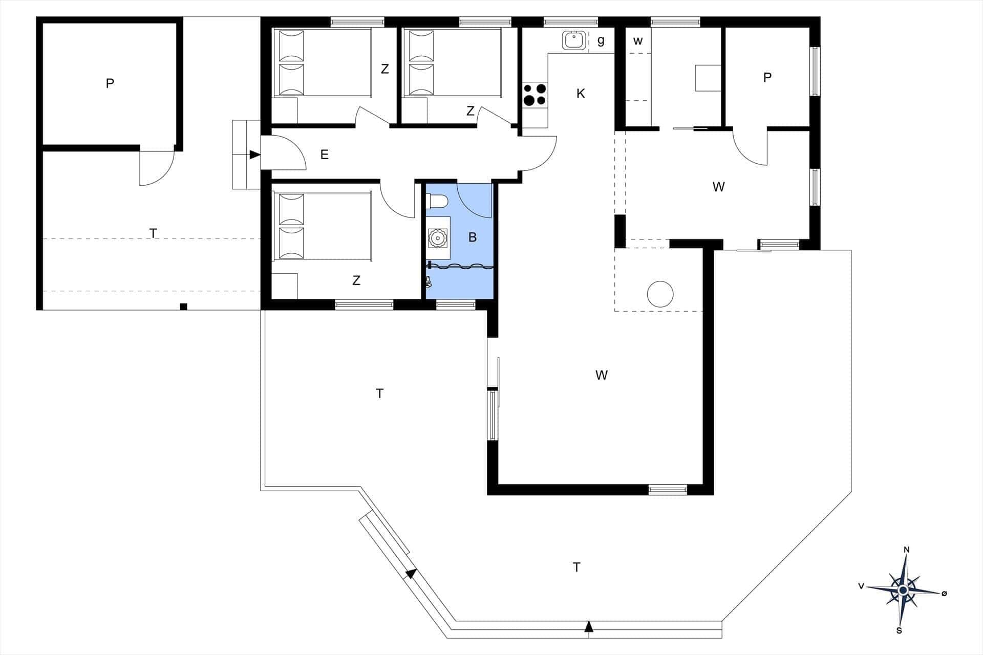 Interieur 22-188 Vakantiehuis SJ222, Slåenvænget 12, DK - 6094 Hejls