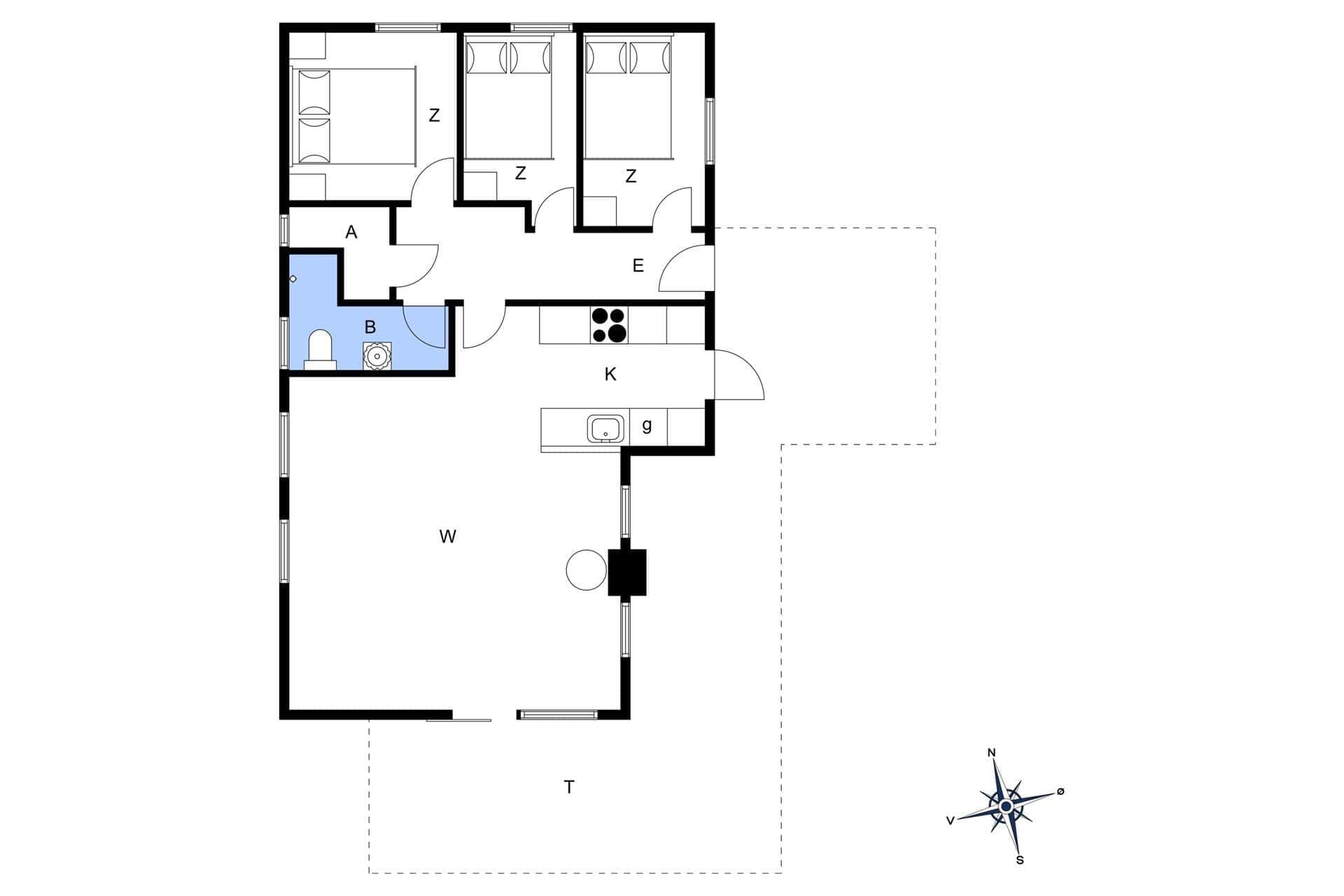 Interior 24-22 Holiday-home C11097, Horsfold 58, DK - 6893 Hemmet