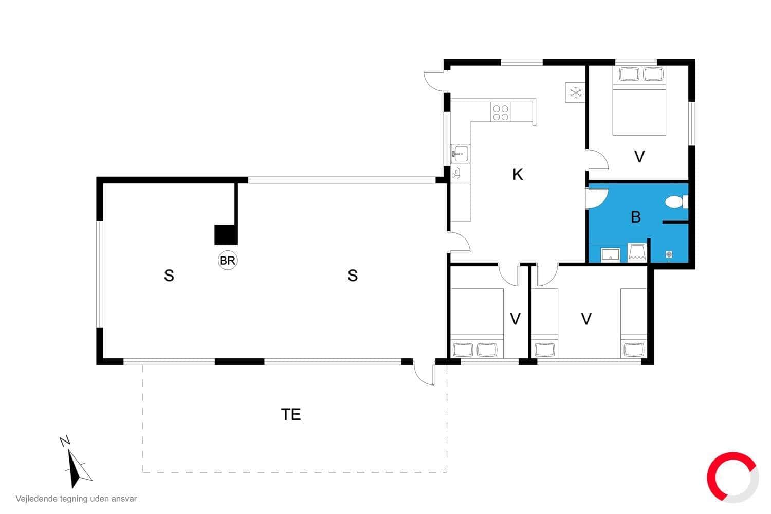 Interior 20-23 Holiday-home 84105, Stabelhøjen 16, DK - 8400 Ebeltoft