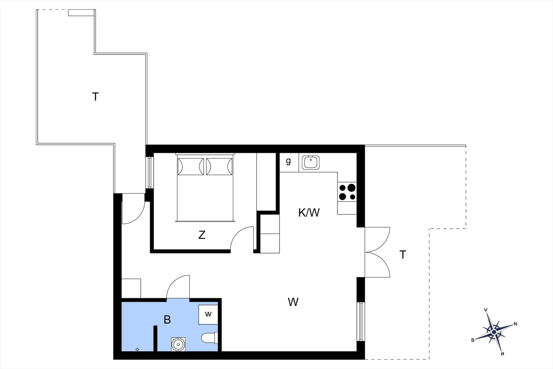 Interior 21-10 Holiday-home 4787, Haregade 14, DK - 3720 Aakirkeby