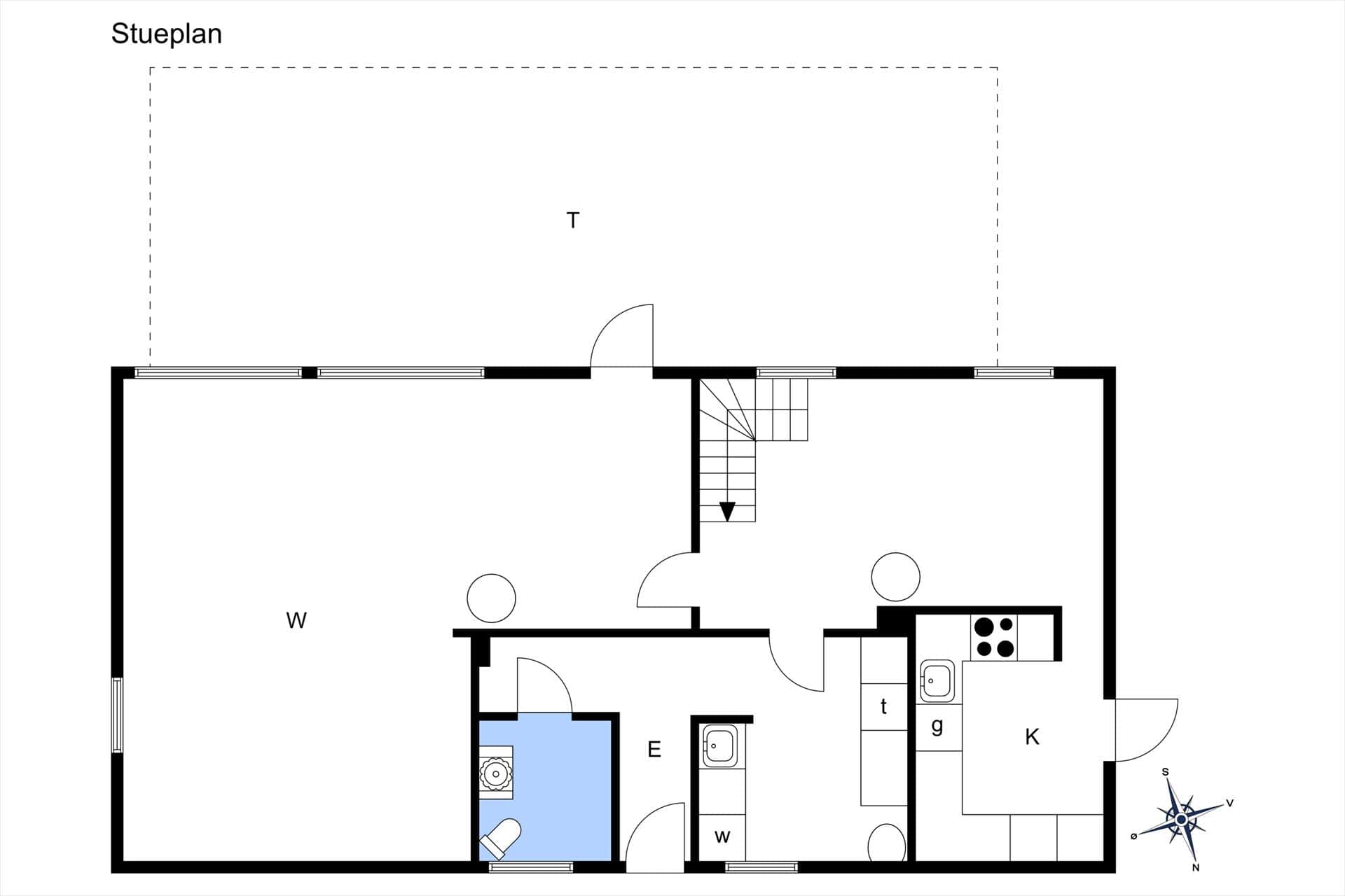 Innenausstattung 23-10 Ferienhaus 4786, Brobakken 1, DK - 3700 Rønne