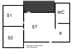 Innenausstattung 0-15 Ferienhaus 3017, Kværken 5, DK - 4780 Stege